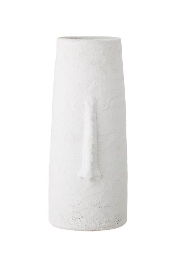 BLOOMINGVILLE dekorationsvase - hvid terrakotta 