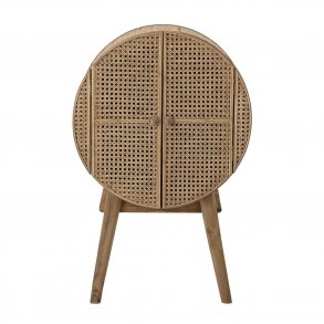 BLOOMINGVILLE Otto skab m. 2 lger og 1 hylde - natur rattan, fyrretr og MDF