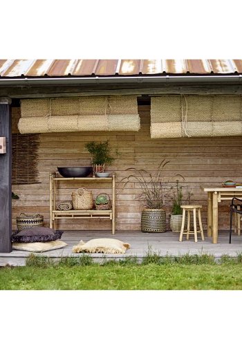 BLOOMINGVILLE Enzov gulvtppe - natur sgrs (245x150)