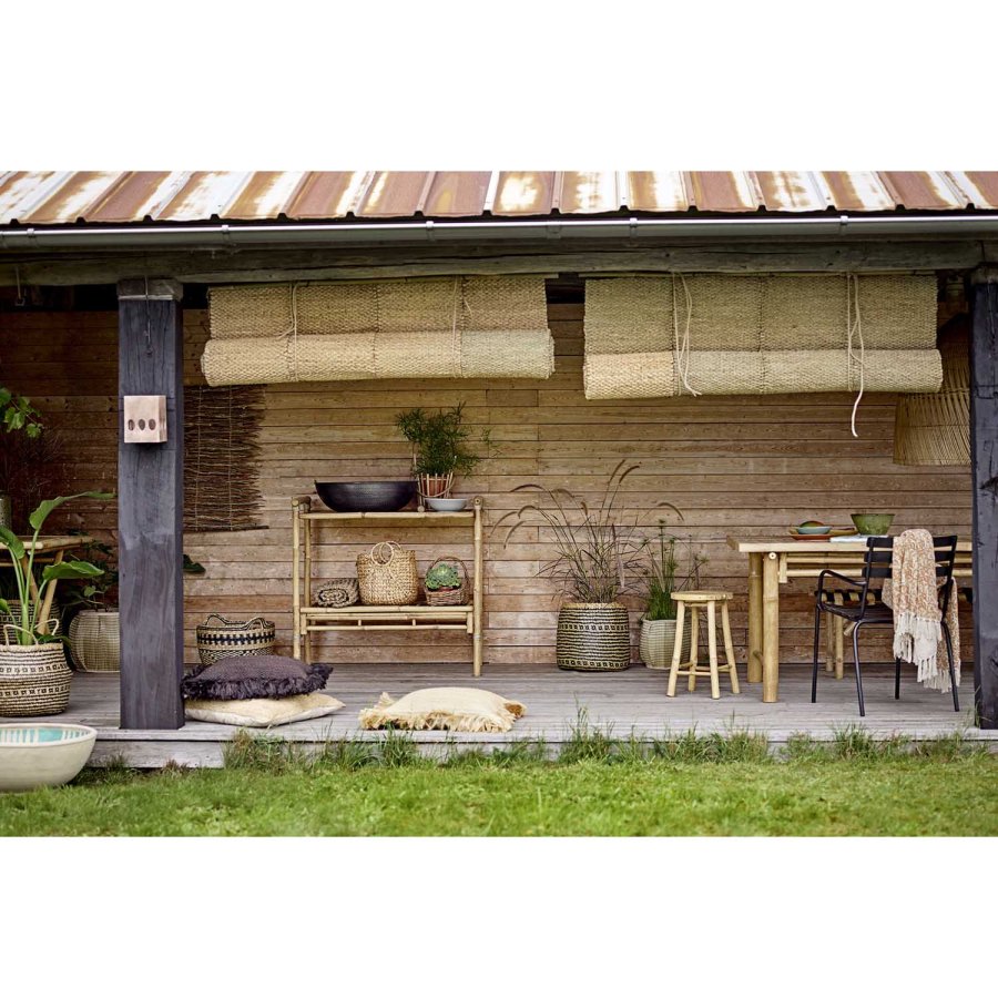 BLOOMINGVILLE Enzov gulvtppe - natur sgrs (245x150)