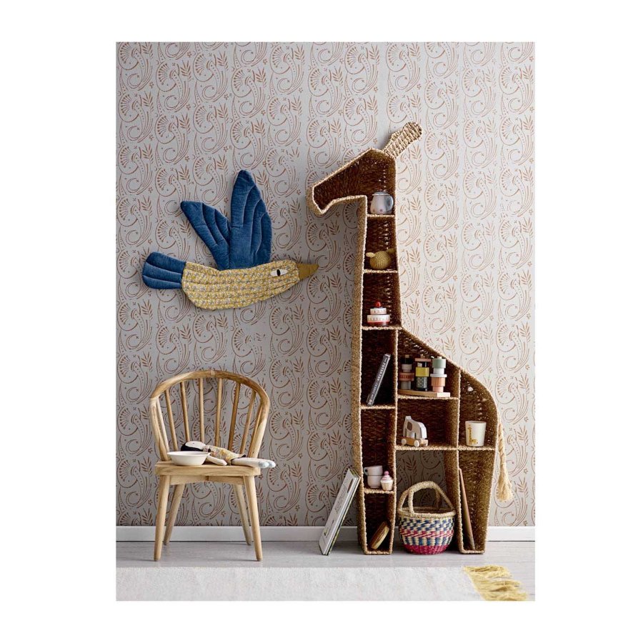 BLOOMINGVILLE MINI bogreol - natur rattan 