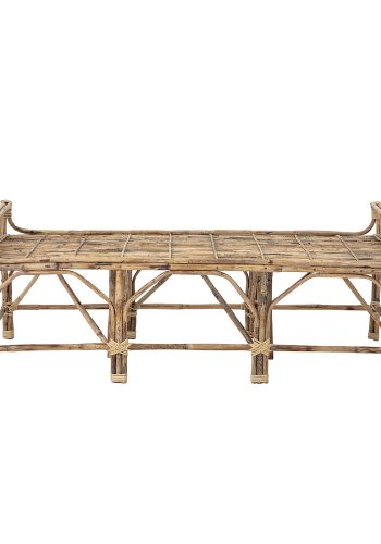 BLOOMINGVILLE rektangulr Pammi bnk - natur sukkerrr (150x73) 