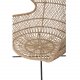 BLOOMINGVILLE Oudon loungestol, m. armln - natur rattan og jern