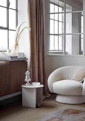 BLOOMINGVILLE Cher sidebord - gr metal