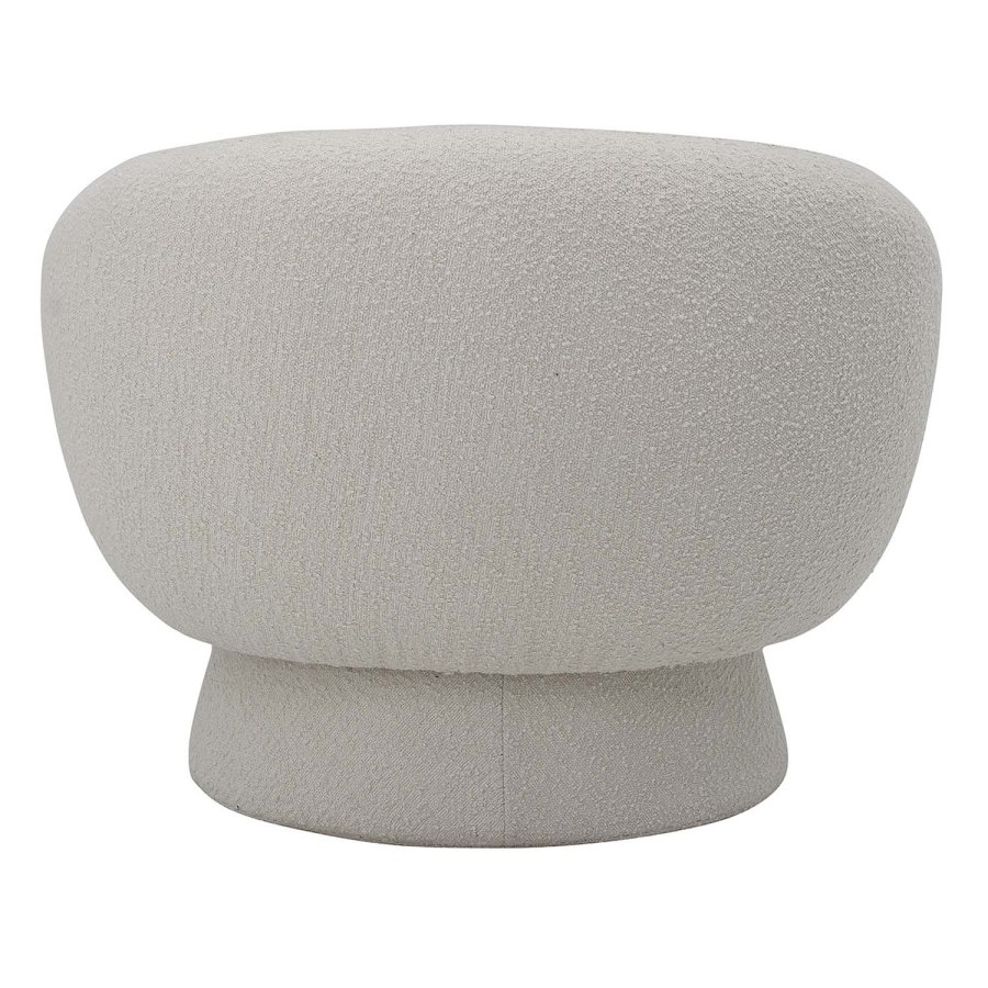 BLOOMINGVILLE Ted loungestol, m. armln - hvid polyester