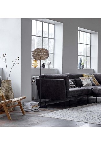 BLOOMINGVILLE Anka sidebord - sort aluminium