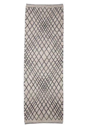 BLOOMINGVILLE Kaya gulvtppe - gr uld (250x80)