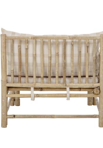 BLOOMINGVILLE Korfu udendrs modul sofa, venstre hjrne - polyester og natur bambus
