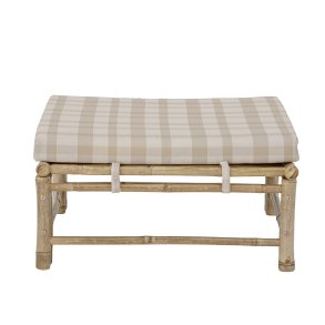 BLOOMINGVILLE Korfu udendrs modul puf - polyester og natur bambus