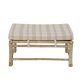 BLOOMINGVILLE Korfu udendrs modul puf - polyester og natur bambus