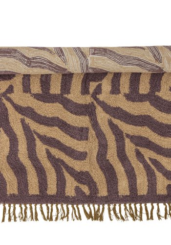 BLOOMINGVILLE Izza gulvtppe, rektangulr - lilla bomuld (150x90)