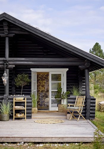 BLOOMINGVILLE Elit kurv - natur mendong grs (st af 2)