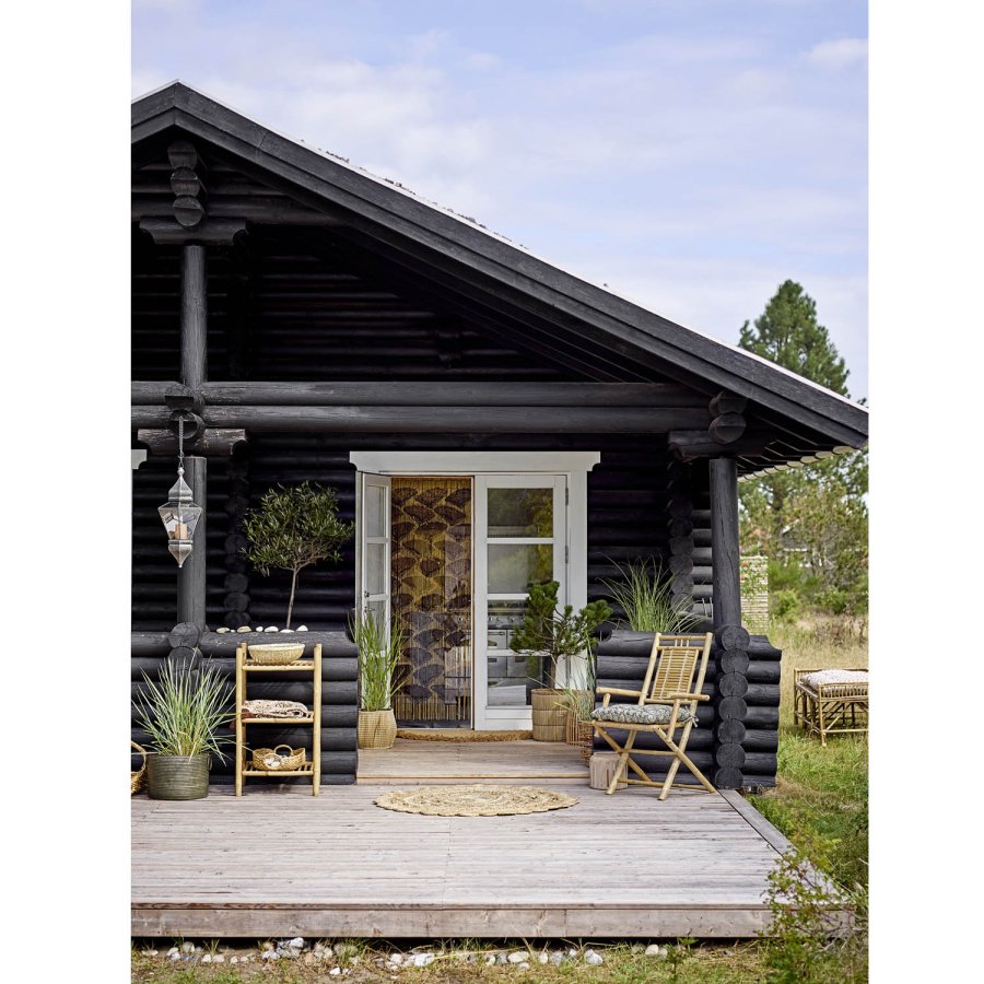 BLOOMINGVILLE Elit kurv - natur mendong grs (st af 2)