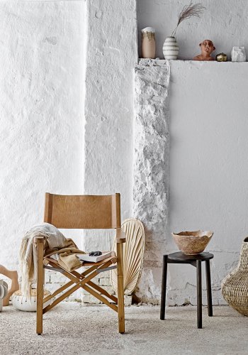 BLOOMINGVILLE Levis kurv, rund - natur gebang palme (55)