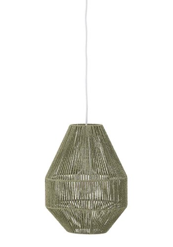 CREATIVE COLLECTION Sacco loftlampe, rund - grn papir (30)