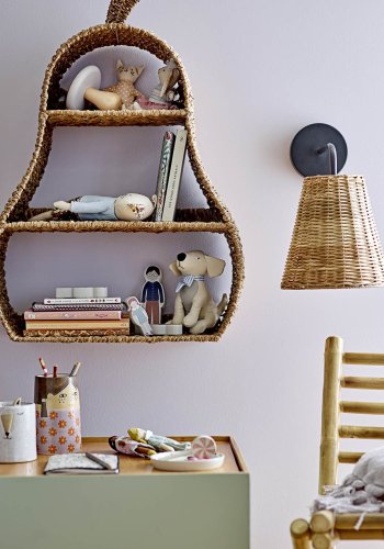 BLOOMINGVILLE MINI Mosse brnestol, foldbar - natur bambus