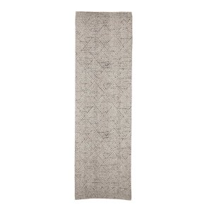 BLOOMINGVILLE Saxo gulvtppe, rektangulr - natur bomuld og jute (245x75)