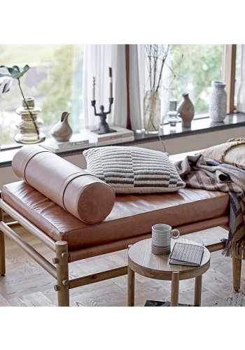 BLOOMINGVILLE Saxo gulvtppe, rektangulr - natur bomuld og jute (210x150)