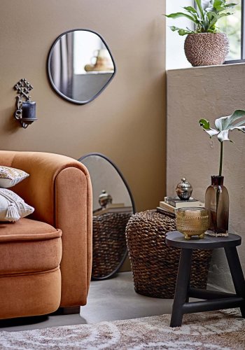 CREATIVE COLLECTION Tasse taburet - brun abaca