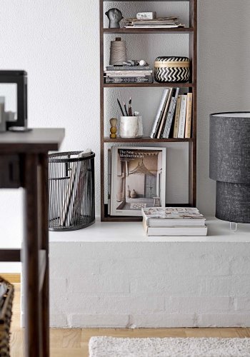 BLOOMINGVILLE Jazzy bogreol - brun mangotr