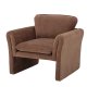 BLOOMINGVILLE Paseo loungestol, m. armln - brun polyester