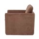 BLOOMINGVILLE Paseo loungestol, m. armln - brun polyester