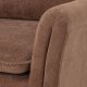 BLOOMINGVILLE Paseo loungestol, m. armln - brun polyester
