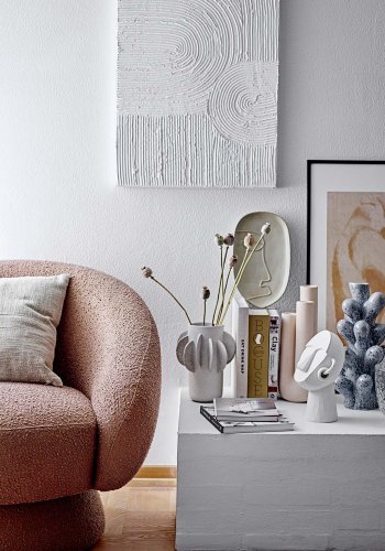 BLOOMINGVILLE Innes dekorationsvase - bl stentj