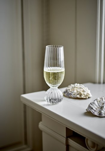 BLOOMINGVILLE Taurin champagneglas - klar glas