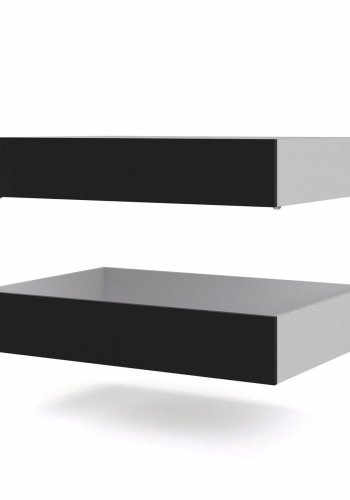 TVILUM Naia sengeskuffe - sort folie (st af 2)