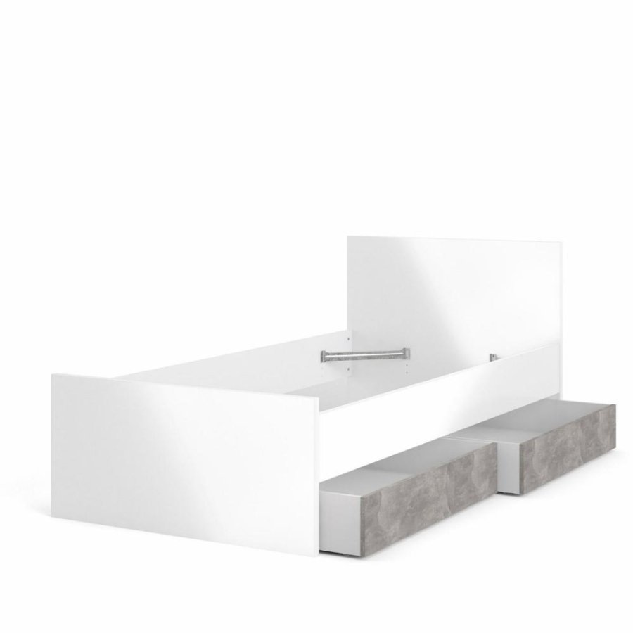 TVILUM Naia sengeskuffe - gr folie (st af 2)