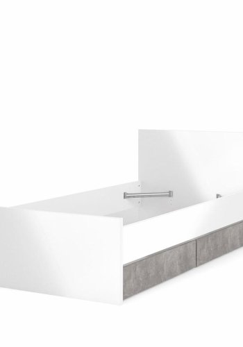 TVILUM Naia sengeskuffe - gr folie (st af 2)