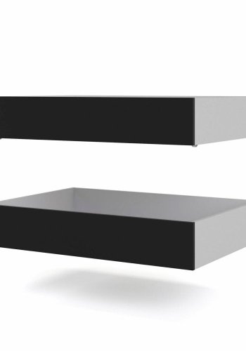 TVILUM Naia sengeskuffe - sort folie (st af 2)