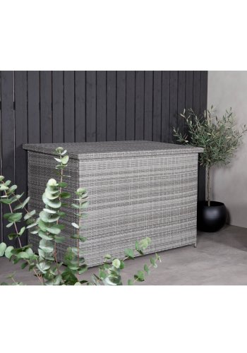 VENTURE DESIGN rektangulr Amazon udendrs hyndeboks - gr rattan og stl 