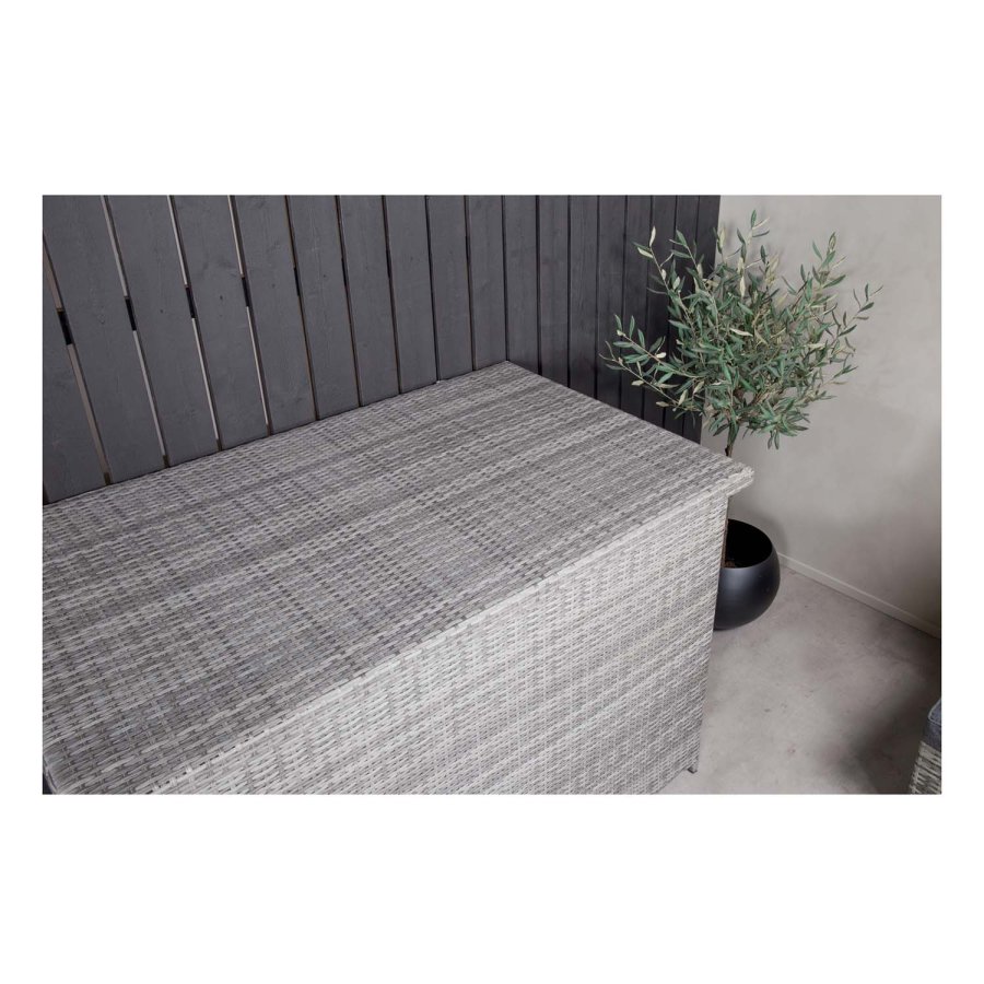 VENTURE DESIGN rektangulr Amazon udendrs hyndeboks - gr rattan og stl 