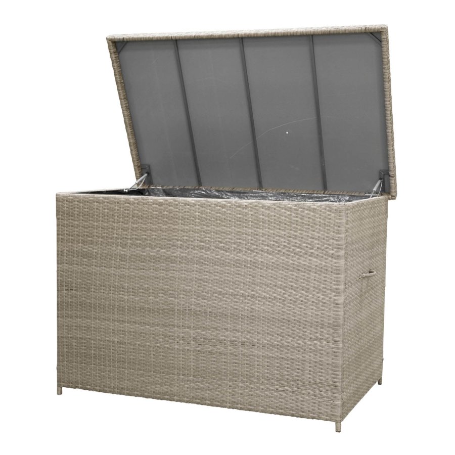 VENTURE DESIGN rektangulr Amazon udendrs hyndeboks - natur rattan og stl 