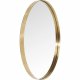 KARE DESIGN Curve Round spejl - spejlglas og messingbelagt ramme, rund ( 100)