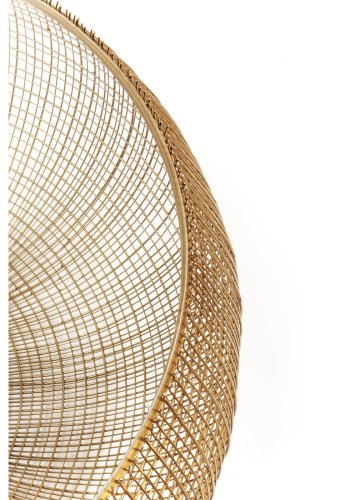 KARE DESIGN Cesta sofabord - messingbelagt stl og klart glas, rund ( 105)