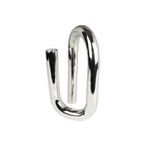 ZUIVER Tubo lysestage L - shiny slv aluminium