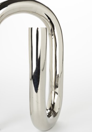 ZUIVER Tubo lysestage L - shiny slv aluminium