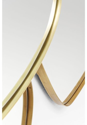 KARE DESIGN Shapes spejl - spejlglas og stl, asymmetrisk (130x105)