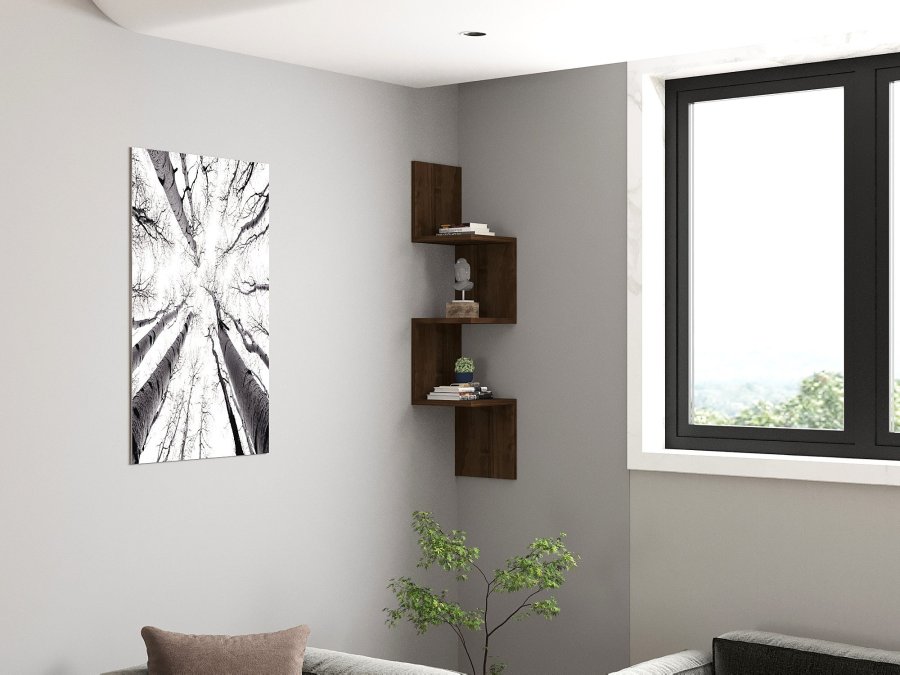 FUNZI LIVING Zikzak vghylde - valnd melamin