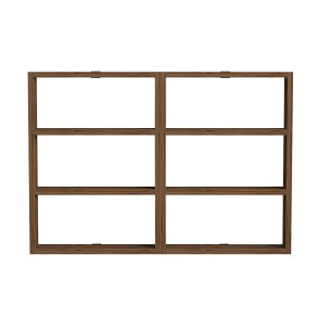 NORDVÄRK PR1 vghylde, m. 6 rum - valnd melamin