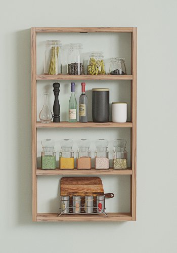 NORDVÄRK PR1 vghylde, m. 4 rum - Atlantic Pine melamin