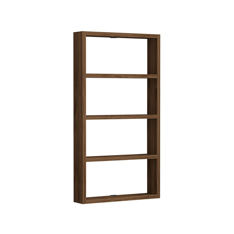 NORDVÄRK PR1 vghylde, m. 4 rum - valnd melamin