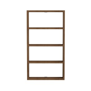 NORDVÄRK PR1 vghylde, m. 4 rum - valnd melamin