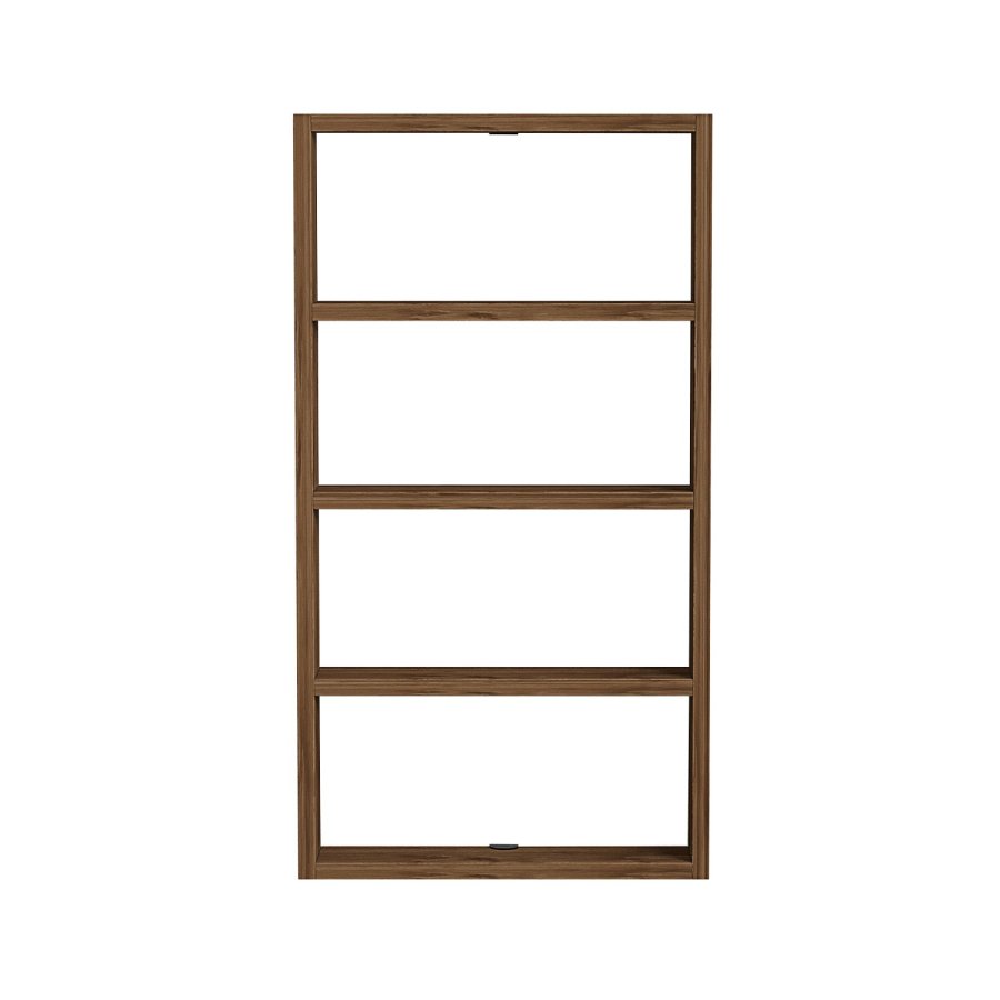 NORDVÄRK PR1 vghylde, m. 4 rum - valnd melamin