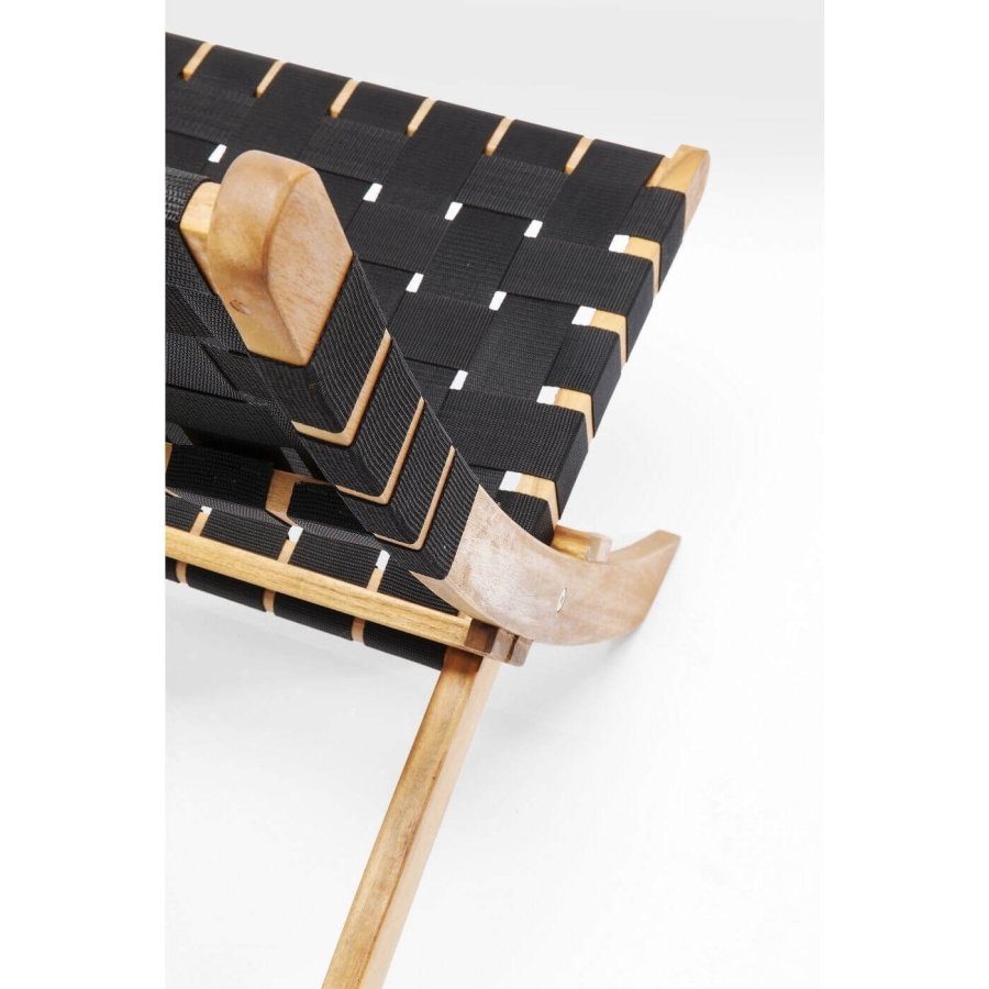 KARE DESIGN Ipanema foldestol - natur/sort akacietr/nylon