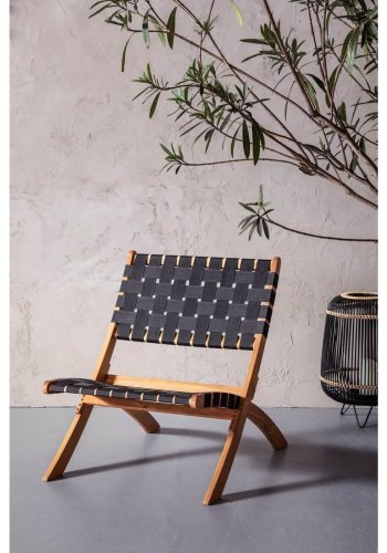 KARE DESIGN Ipanema foldestol - natur/sort akacietr/nylon