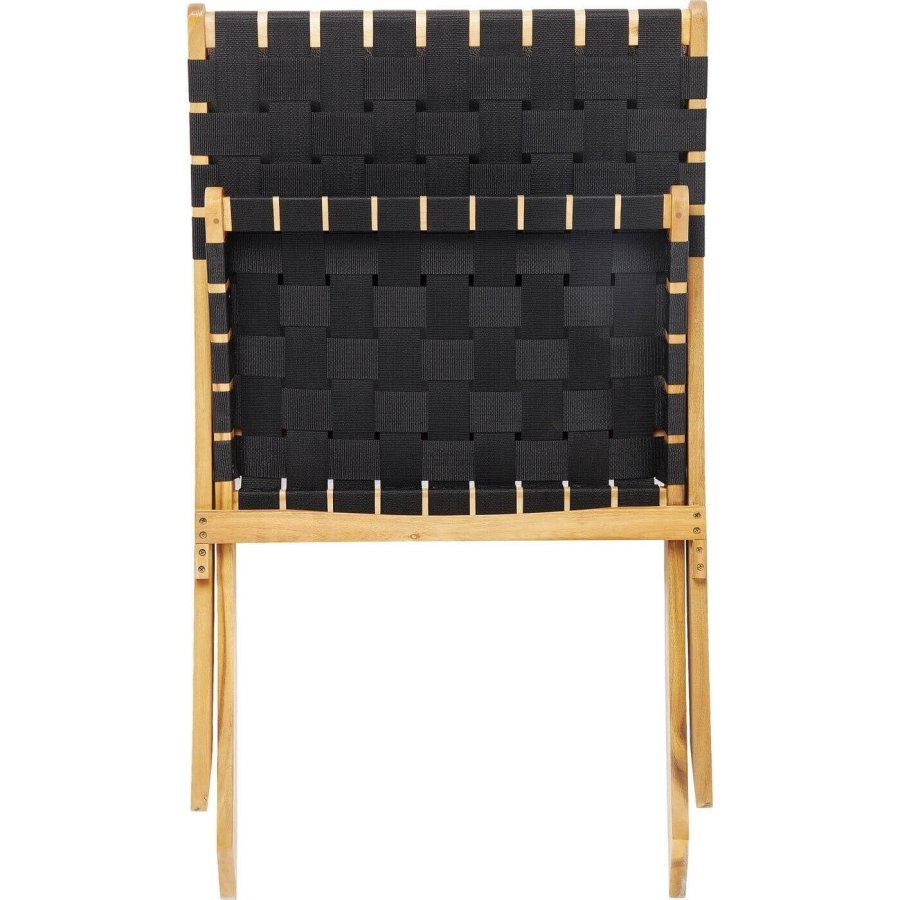 KARE DESIGN Ipanema foldestol - natur/sort akacietr/nylon